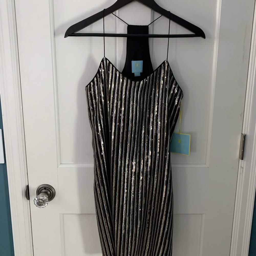 Racer back sequin dress. NWT.